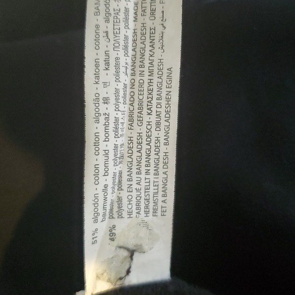 Zara Casual Black Sweatshirt mini Dress with pockets  Size S - Picture 7 of 8